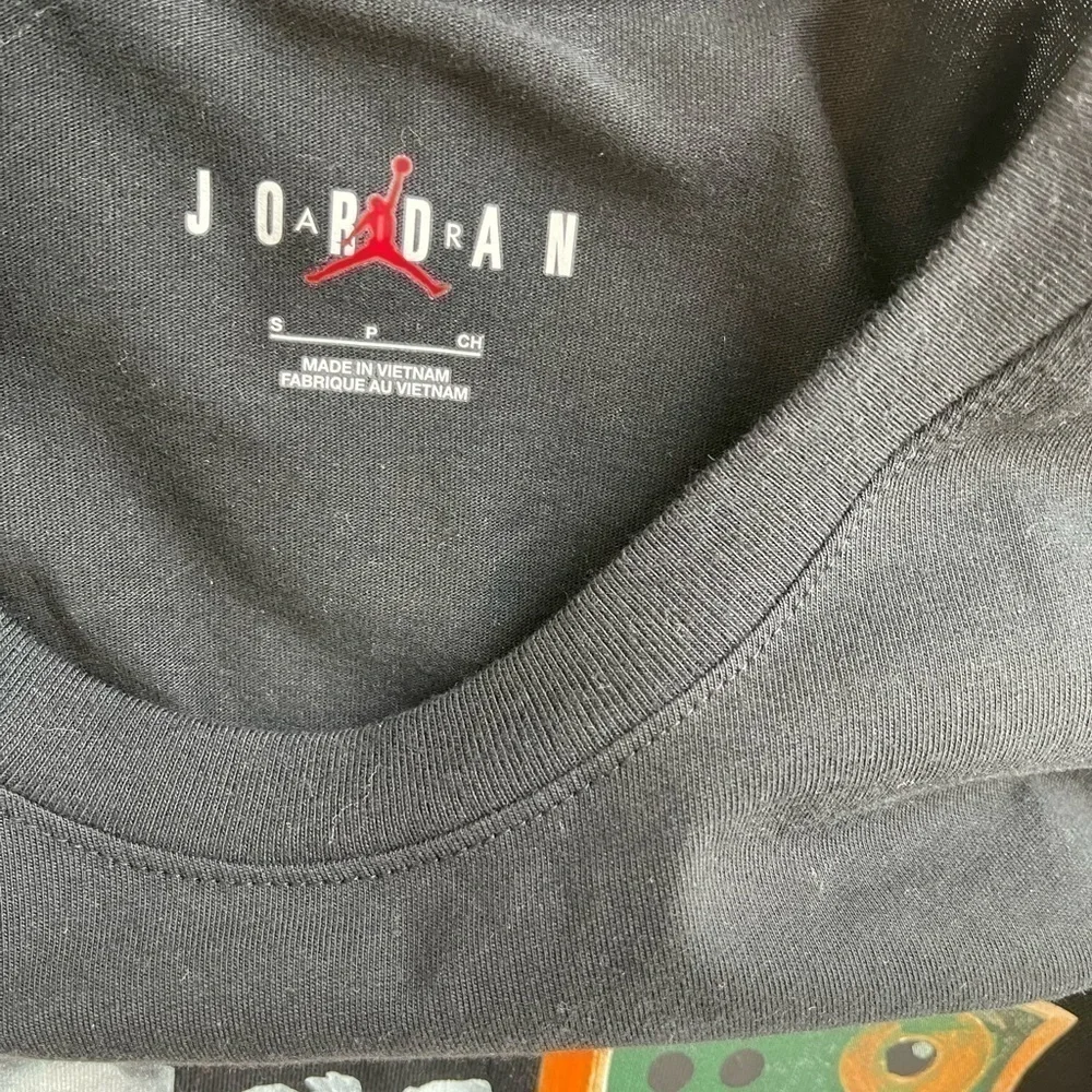 Jordan Black Shirt w/Graphics